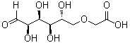 6-O-羧甲基-D-葡萄糖分子结构 (CAS 95350-38-2)