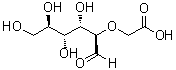 2-O-Carboxymethyl-D-glucose molecular structure (CAS 95350-40-6)