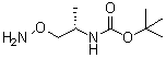 tert-Butyl (S)-[1-(aminooxy)propan-2-yl]carbamate molecular structure (CAS 953773-59-6)