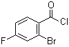 结构式 CAS# 95383-36-1, 2-溴-4-氟苯甲酰氯