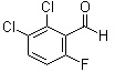 2,3-Dichloro-6-fluorobenzaldehyde molecular structure (CAS 95399-95-4)