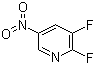 2,3-Difluoro-5-nitropyridine molecular structure (CAS 954219-68-2)