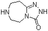 2,5,6,7,8,9-六氢-3H-1,2,4-三唑并[4,3-d][1,4]二氮杂卓-3-酮分子结构 (CAS 954236-41-0)