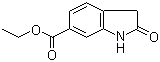 Ethyl 2-oxoindoline-6-carboxylate molecular structure (CAS 954239-49-7)