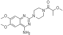 Metazosin molecular structure (CAS 95549-92-1)