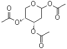 2-脱氧-D-赤式-吡喃戊糖 1,3,4-三乙酸酯分子结构 (CAS 95585-77-6)