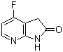 4-氟-1,3-二氢吡咯并[2,3-b]吡啶-2-酮分子结构 (CAS 956460-93-8)