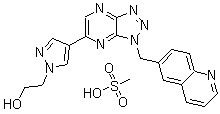 PF 04217903 mesylate molecular structure (CAS 956906-93-7)