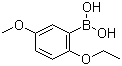 2-Ethoxy-5-methoxyphenylboronic acid molecular structure (CAS 957065-85-9)