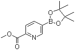 结构式 CAS# 957065-99-5, 2-甲氧羰基吡啶-5-硼酸频哪醇酯