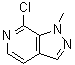 7-Chloro-1-methyl-1H-pyrazolo[3,4-c]pyridine molecular structure (CAS 957760-15-5)