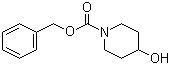 Benzyl 4-hydroxy-1-piperidinecarboxylate molecular structure (CAS 95798-23-5)