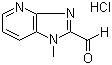 1-Methyl-1H-imidazo[4,5-b]pyridine-2-carboxaldehyde hydrochloride molecular structure (CAS 958254-66-5)