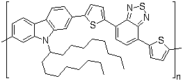 PCDTBT molecular structure (CAS 958261-50-2)