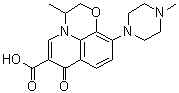Desfluoroofloxacin molecular structure (CAS 95848-94-5)
