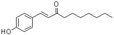 结构式 CAS# 958631-84-0, (1E)-1-(4-羟基苯基)-1-癸烯-3-酮