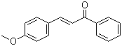 结构式 CAS# 959-33-1, 4-甲氧基查耳酮; 3-(4-甲氧基苯基)-1-苯基-2-丙烯-1-酮