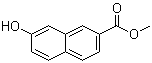 结构式 CAS# 95901-05-6, 7-羟基萘-2-羧酸甲酯