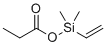 Propanoic acid dimethyl(ethenyl)silyl ester molecular structure (CAS 959227-45-3)