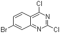 结构式 CAS# 959237-68-4, 2,4-二氯-7-溴喹唑啉