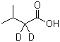 3-Methylbutyric-2,2-D2 acid molecular structure (CAS 95927-02-9)