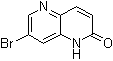 structure of CAS# 959616-36-5, 7-Bromo-1,5-naphthyridine-2(1H)-one
