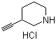 3-Ethynylpiperidine hydrochloride molecular structure (CAS 959918-19-5)