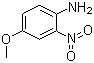 结构式 CAS# 96-96-8, 4-甲氧基-2-硝基苯胺
