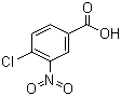 结构式 CAS# 96-99-1, 4-氯-3-硝基苯甲酸
