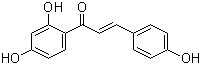structure of CAS# 961-29-5, Isoliquiritigenin;(E)-1-(2,4-Dihydroxyphenyl)-3-(4-hydroxyphenyl)-2-propen-1-one; 4,2',4'-Trihydroxychalcone