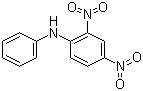 structure of CAS# 961-68-2, 2,4-Dinitrodiphenylamine;N-(2,4-Dinitrophenyl)-N-phenylamine
