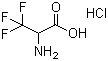 结构式 CAS# 96105-72-5, 3,3,3-三氟丙氨酸盐酸盐