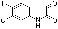 结构式 CAS# 96202-57-2, 6-氯-5-氟靛红