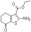结构式 CAS# 96334-44-0, 2-氨基-7-氧代-4,5,6,7-四氢苯并[b]噻吩-3-羧酸乙酯