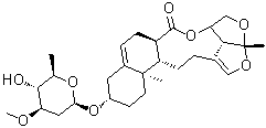 白薇甙 A分子结构 (CAS 97399-96-7)