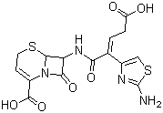 Ceftibuten molecular structure (CAS 97519-39-6)