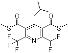 氟硫草定分子结构 (CAS 97886-45-8)