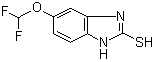 5-(Difluoromethoxy)-2-mercapto-1H-benzimidazole molecular structure (CAS 97963-62-7)