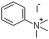 苯基三甲基碘化铵分子结构 (CAS 98-04-4)