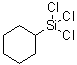 (三氯硅烷基)环己烷分子结构 (CAS 98-12-4)