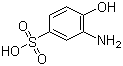 structure of CAS# 98-37-3, 2-Aminophenol-4-sulfonic acid;3-Amino-4-hydroxybenzenesulfonic acid
