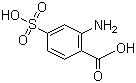 2-Amino-4-sulfobenzoic acid molecular structure (CAS 98-43-1)