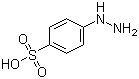 结构式 CAS# 98-71-5, 4-肼基苯磺酸; 苯肼-4-磺酸; 对磺酸基苯肼