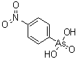 结构式 CAS# 98-72-6, (4-硝基苯基)砷酸
