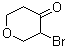 3-Bromotetrahydro-4H-pyran-4-one molecular structure (CAS 98021-79-5)