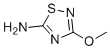 structure of CAS# 98022-43-6, 5-Amino-3-methoxy-1,2,4-thiadiazole;3-methoxy-1,2,4-thiadiazol-5-amine