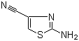 structure of CAS# 98027-21-5, 2-Aminothiazole-4-carbonitrile;2-Amino-4-thiazolecarbonitrile