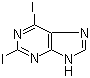 structure of CAS# 98027-95-3, 2,6-Diiodopurine