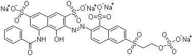 活性红 180分子结构 (CAS 98114-32-0)
