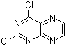 structure of CAS# 98138-05-7, 2,4-Dichloropteridine